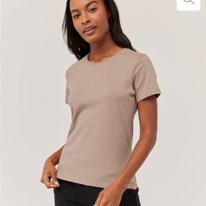 Women's Stucco Heather Softspun Crew Neck Tee